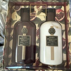 Bluma Pomegranate Bouquet Vegan Body Wash & Lotion Set PAO